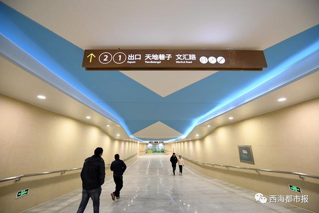 西宁这5条人行地下过街通道全部投用