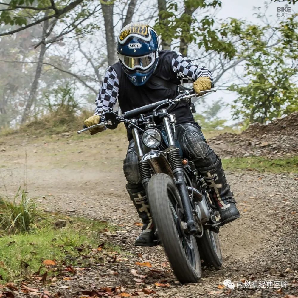 铃木tu250改装scrambler