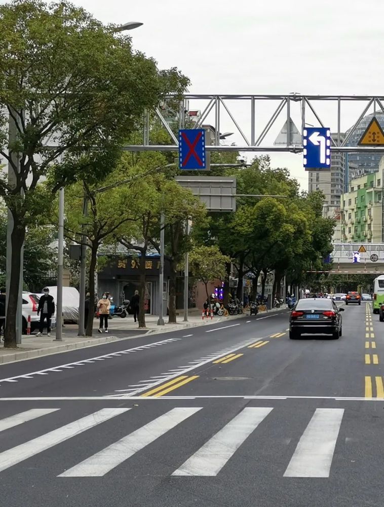 多措并举缓解交通拥堵徐汇这条道路通行能力大提升