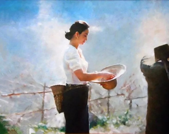 油画|画出女子的纯净和活力，尚丁的油画颇有韵味