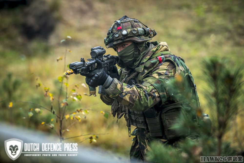 荷兰陆军年度最大规模演习精锐部队全体出动没有坦克终究是遗憾