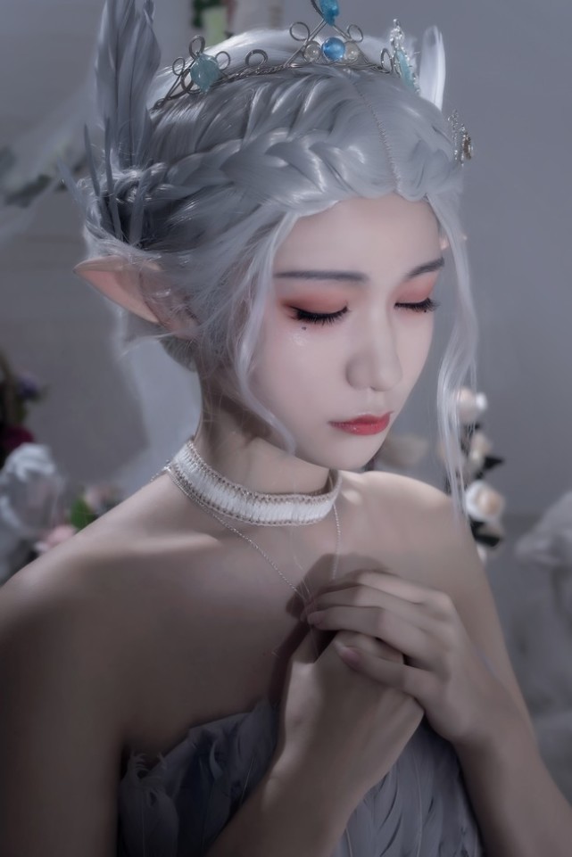 鬼刀cosplay正片图赏冰公主海琴烟