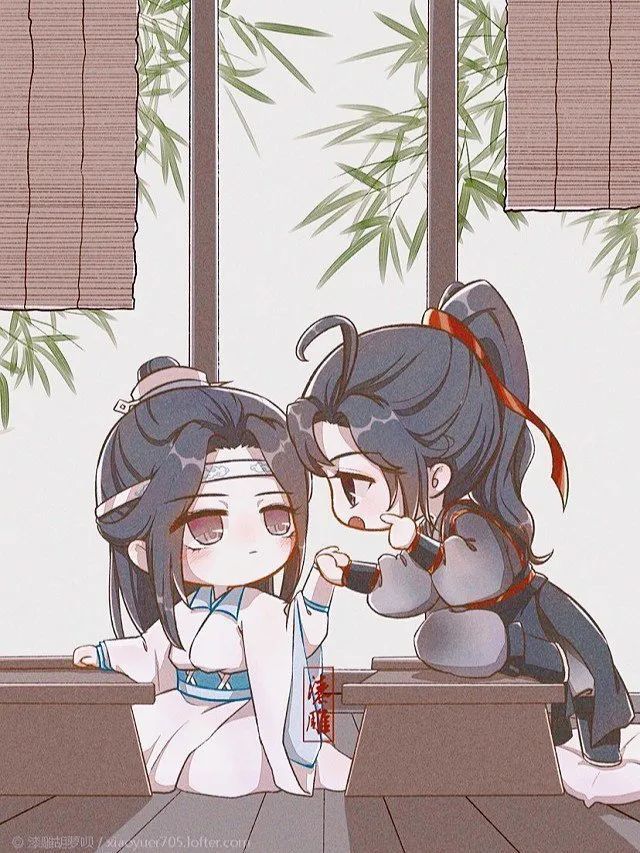 魔道祖师忘羡超可爱带着奶香味儿的忘羡