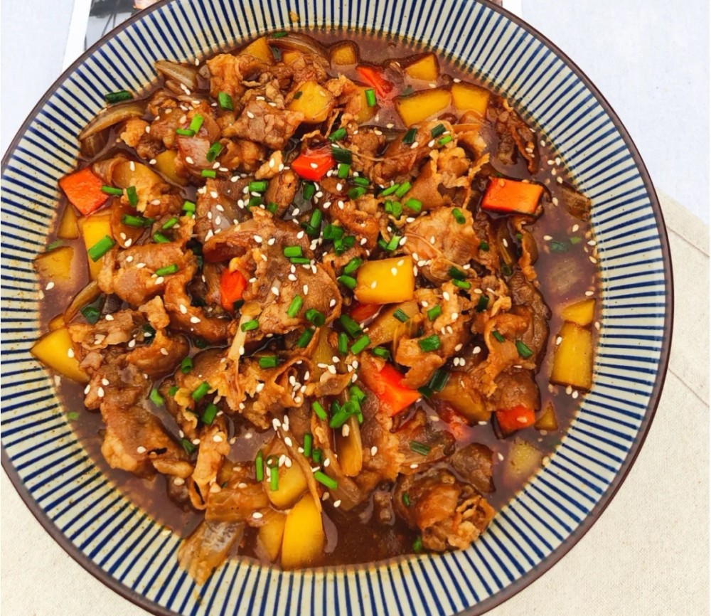 好吃到流口水,浓郁喷香的土豆肥牛卷