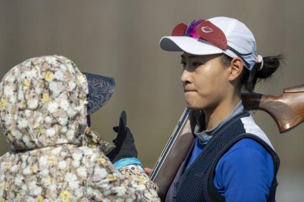 射击第32届东京奥运会初步队伍第二场选拔赛飞碟项目资格赛赛况