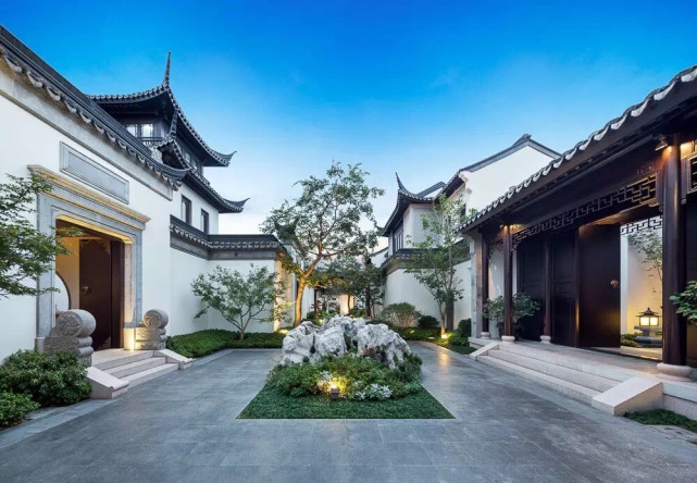 玩转庭院 15个中式 庭院景观 设计 打造诗情画意的花园院落 庭院设计 庭院 景观设计