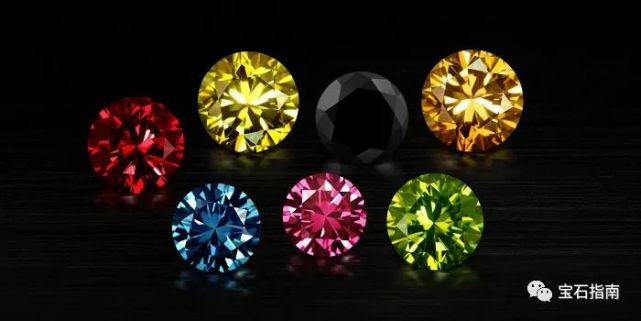 科普天然黑钻色从何来彩色钻石的颜色成因都在这里