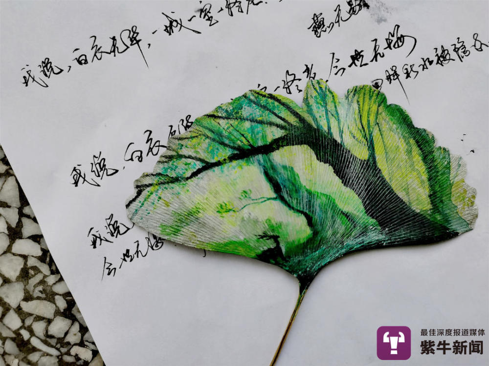 淮阴工学院|【紫牛头条】树叶上雕刻共和国勋章获得者的南京男孩，还曾因这事上热搜