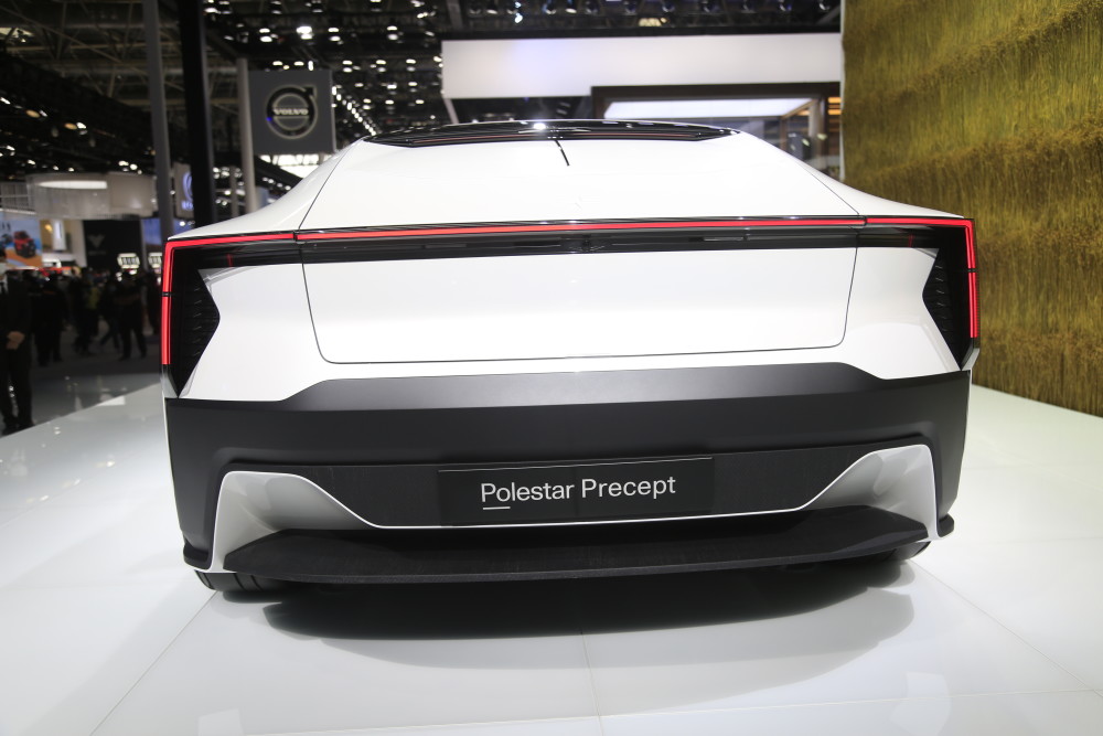 极星polestar precept概念车,北京车展实拍!