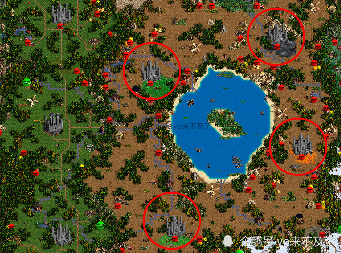 浅聊《英雄无敌3》一张代表英3玩家毕业证的官图——归隐田园