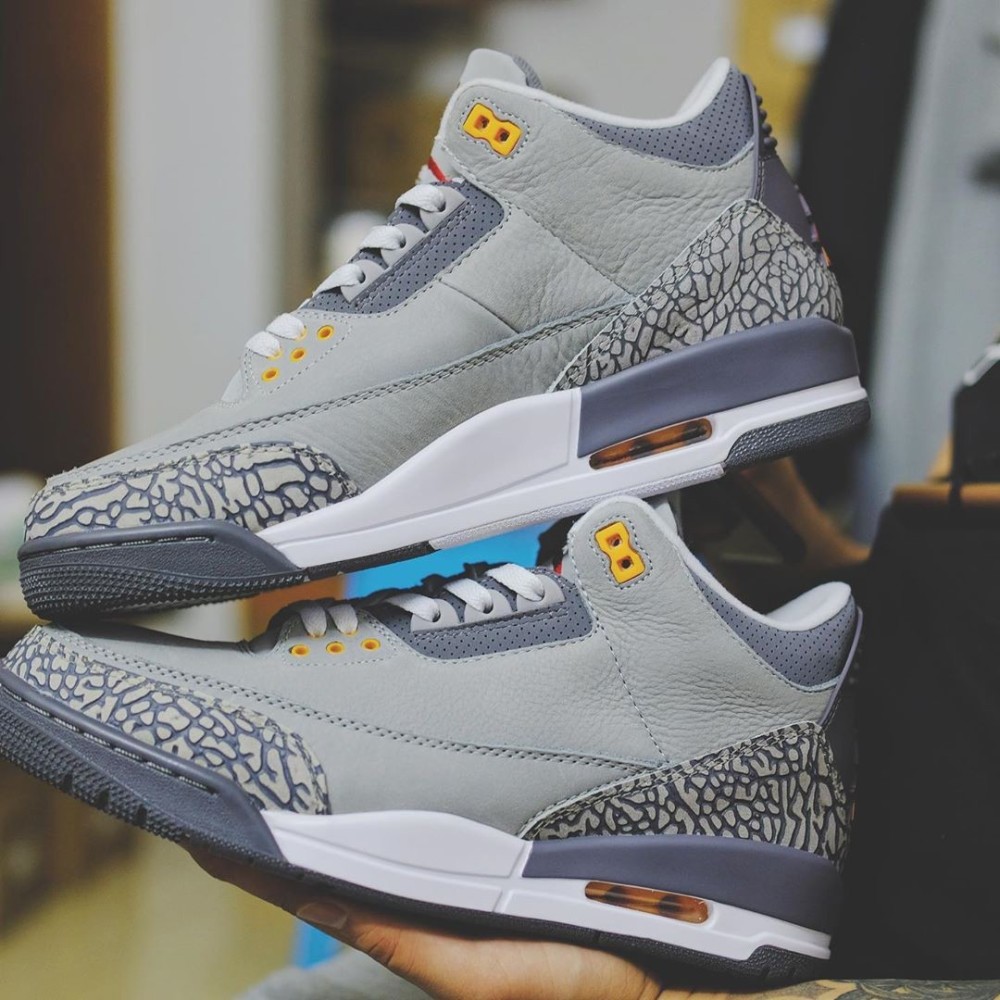 aj3 经典配色"cool grey"传将于2021年复刻回归!