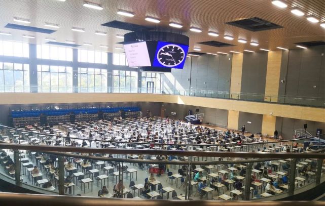 图说西浦史上最大考场