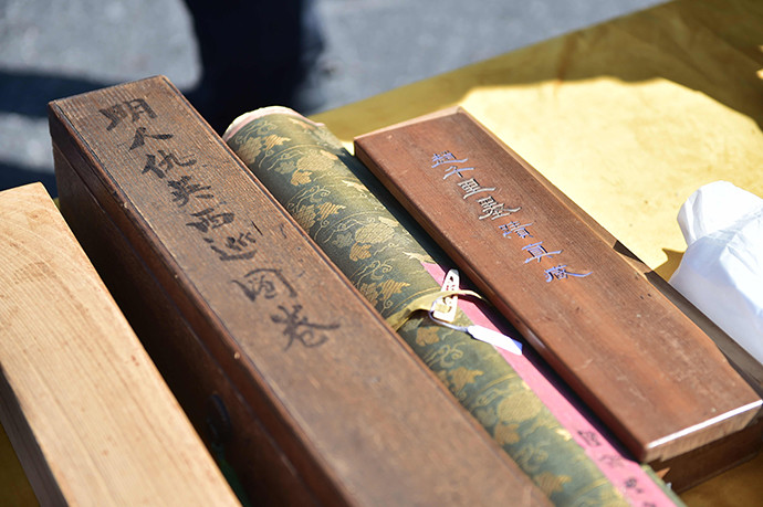 雪江山水|沈周《雪江山水》、赵伯驹山水长卷等5卷古画将亮相进博会