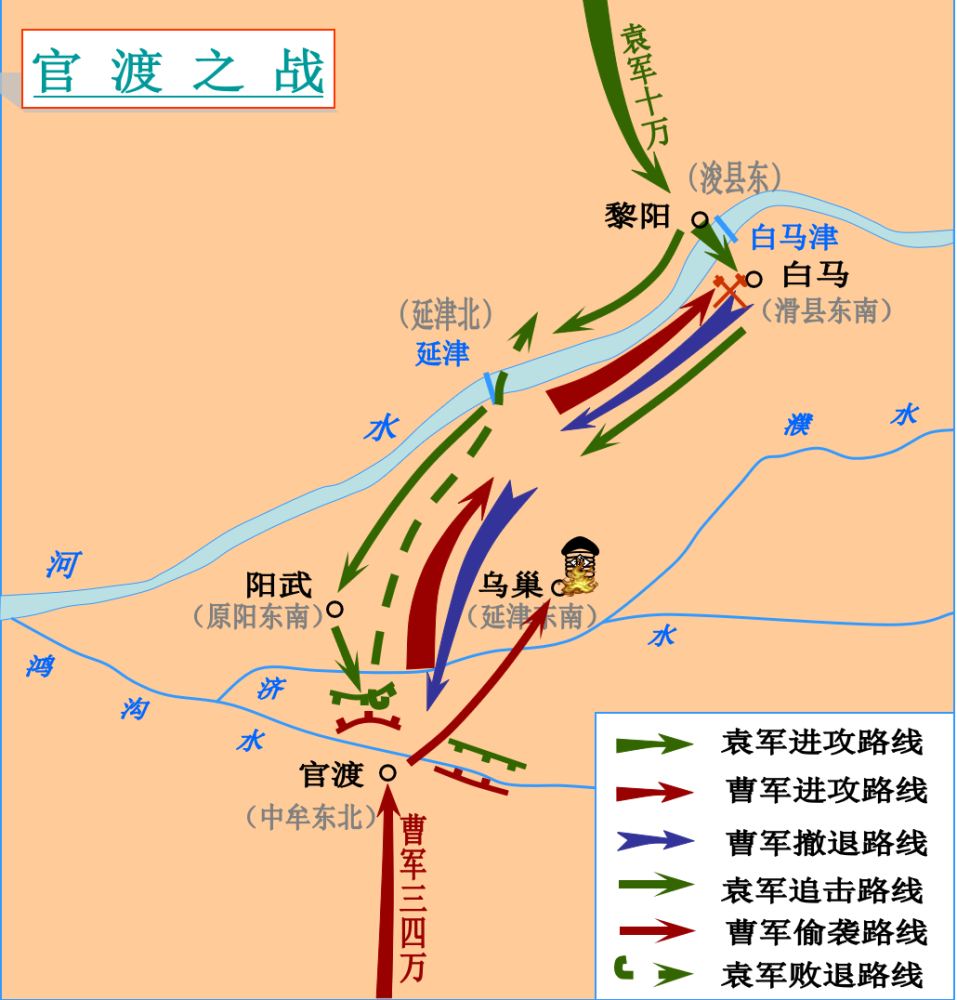 從袁曹方睦到官渡大戰,曹操和袁紹是如何鬧翻了?_騰訊新聞