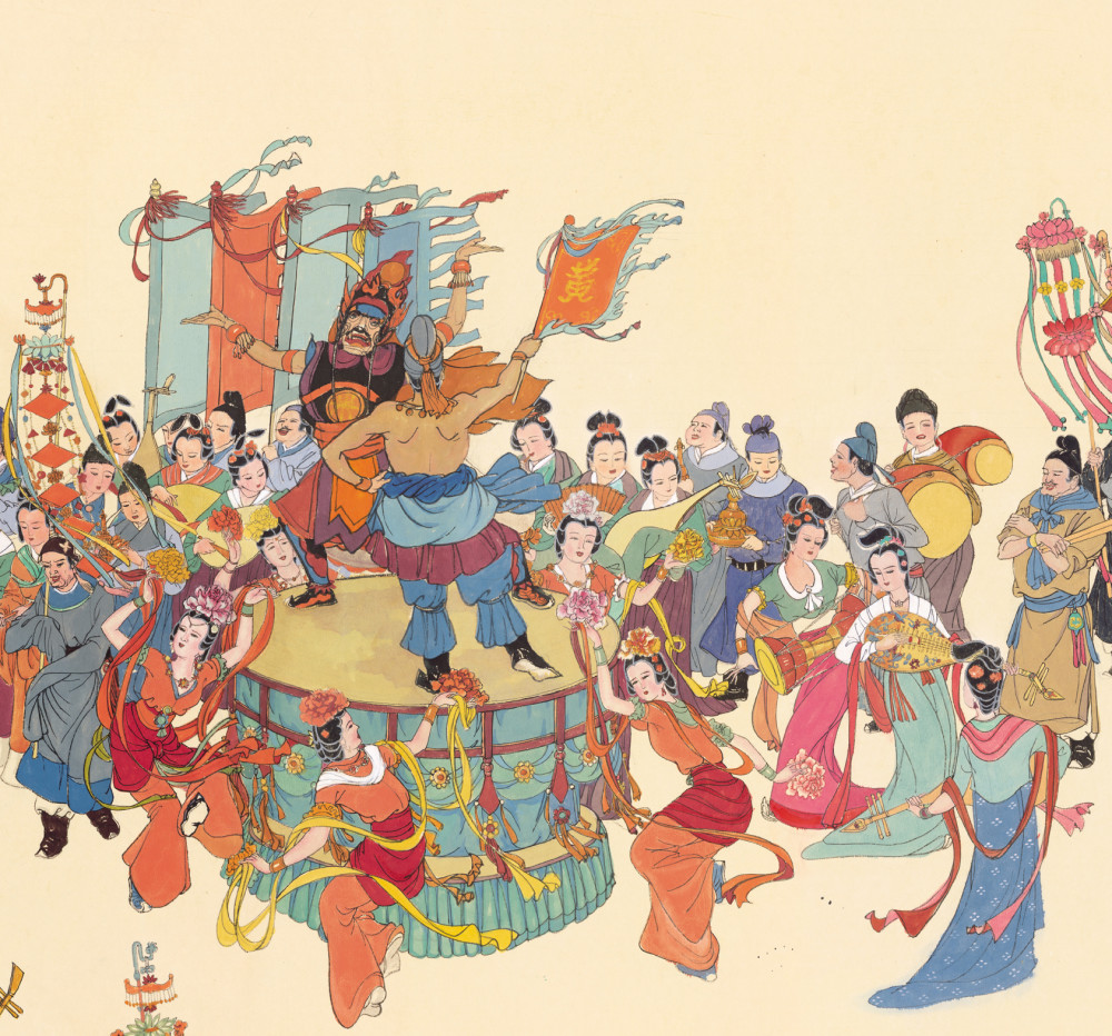 大唐盛景图卷为何画了十年著名画家马欣乐讲述幕后创作故事