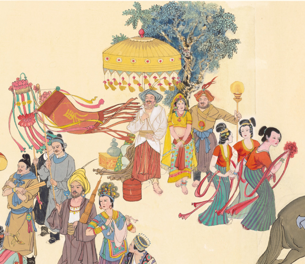 大唐盛景图卷为何画了十年著名画家马欣乐讲述幕后创作故事