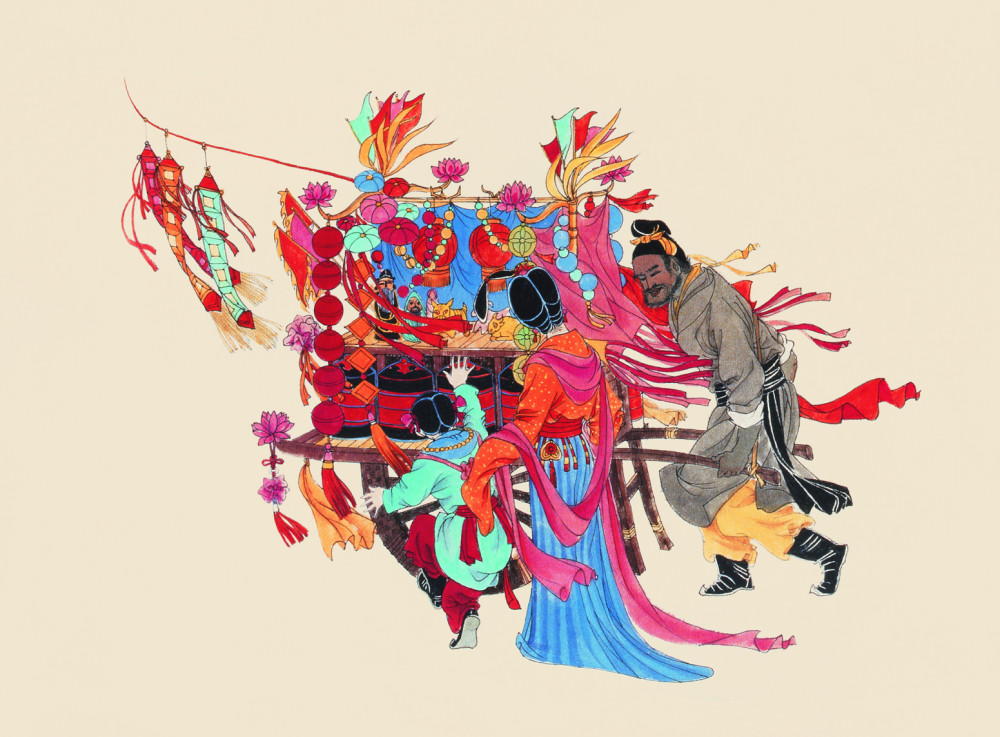 《大唐盛景图卷》为何画了十年?著名画家马欣乐讲述幕后创作故事