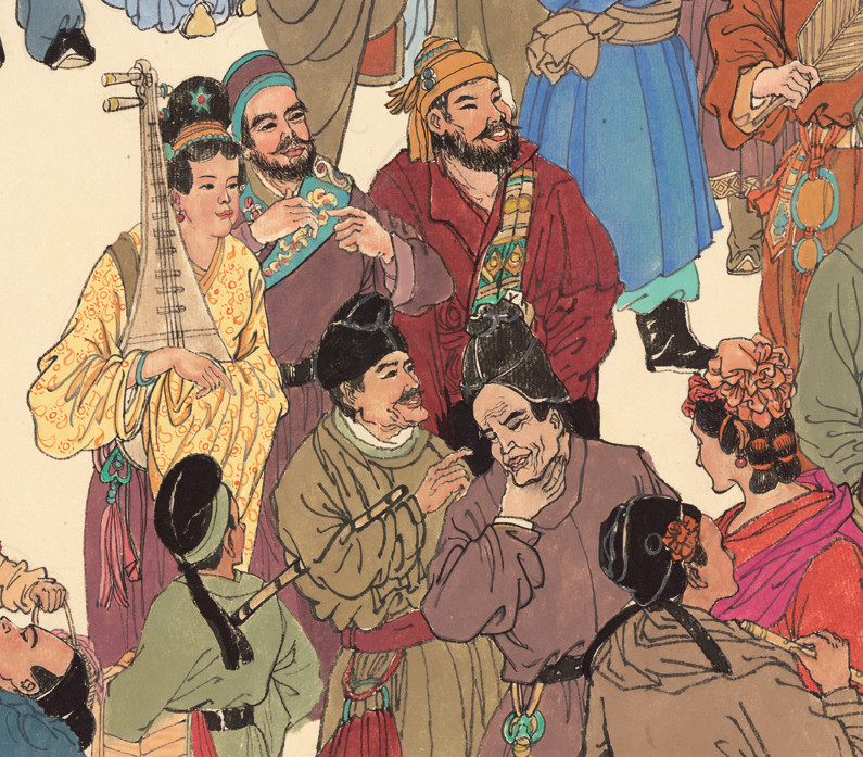 《大唐盛景图卷》为何画了十年?著名画家马欣乐讲述幕后创作故事