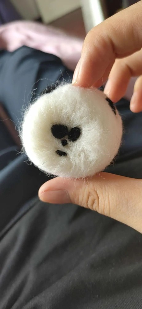 戳最丑的羊毛毡做最自信的小天才