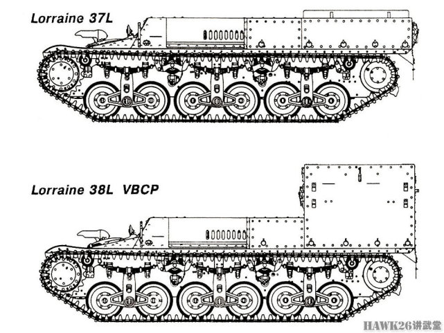 图说 法国洛林37l系列履带式牵引车为何被称为步兵战车的始祖 法国 军事 洛林 步兵战车 履带 Lorraine 反坦克炮
