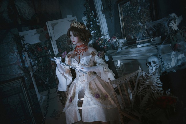 第五人格cosplay正片图赏红夫人血宴御姐