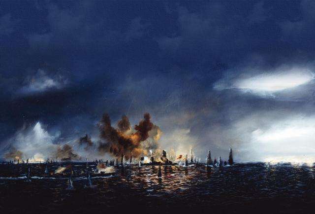 战列舰最后的对决 美舰为珍珠港复仇 日本惨败主力几乎全军覆没 驱逐舰 西村舰队 重巡洋舰 战列舰 珍珠港 日本 军事