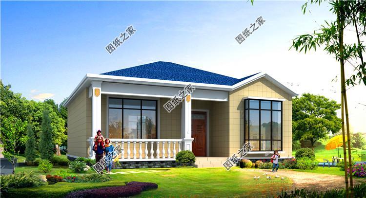 农村三室一厅一厨一卫平房图,简单实用,农村建房就要这样建_腾讯新闻