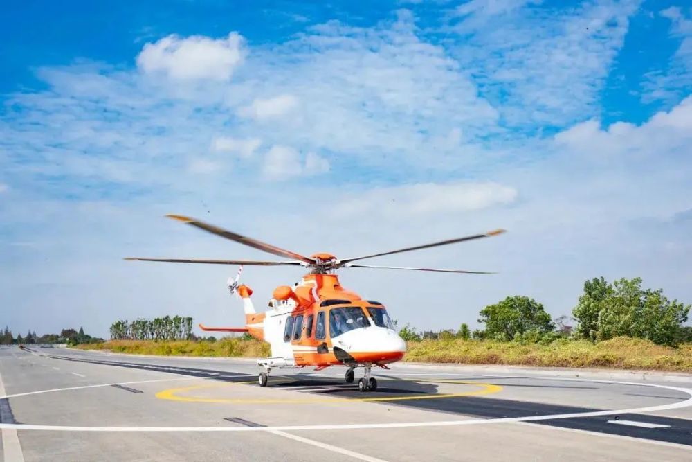 网红意大利直升机又来进博会啦这一次它诞生在长三角