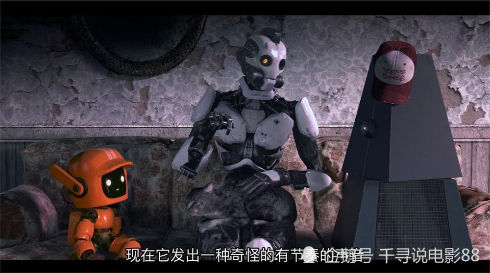 三个智能机器人来到地球旅行却成了猫咪的俘虏三个机器人