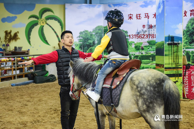 20岁青岛小伙建室内马场年收入80万