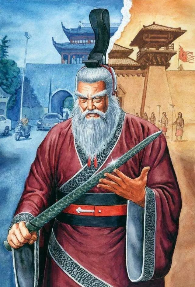 国宝吴王阖闾剑刚出土时寒芒逼人遭村民哄抢折断成六段实在太可惜了