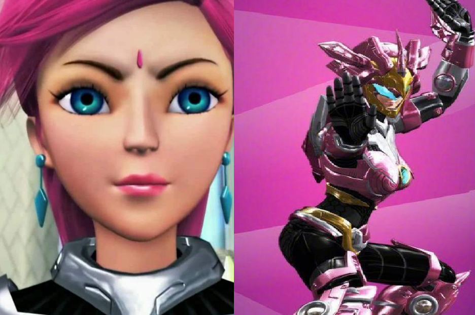 在武战道中,晶晶的形象就有了非常