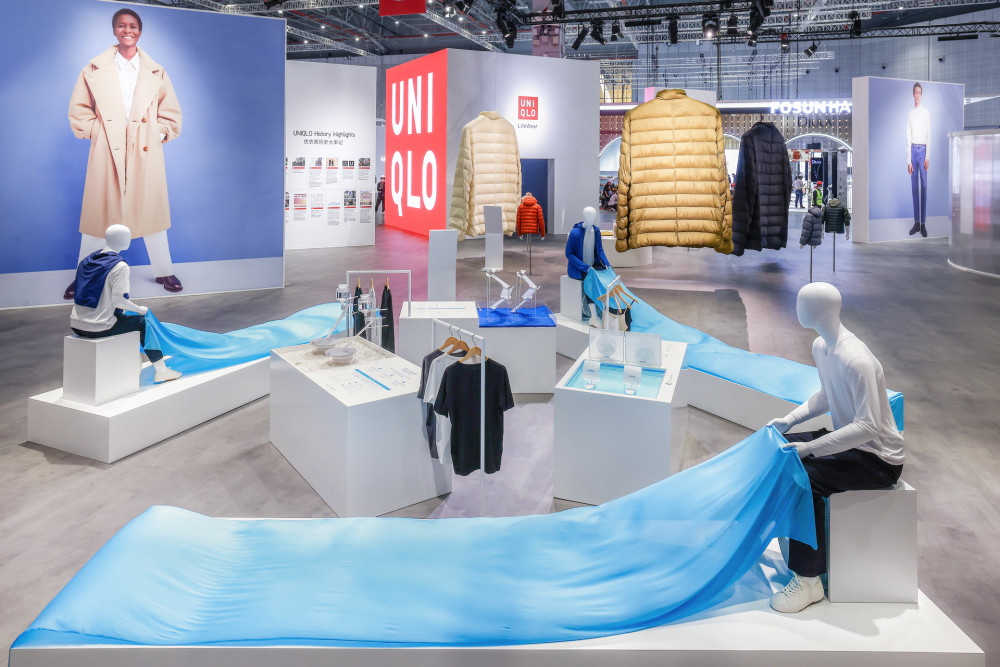 优衣库惊艳亮相第三届国际进口博览会 打造1500平方米"明日博物馆"