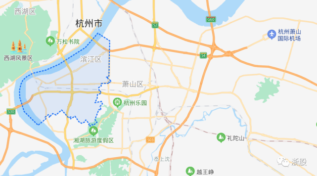 原屬蕭山市的西興鎮,長河鎮,浦沿鎮三鎮獨立,杭州市濱江區應運而生