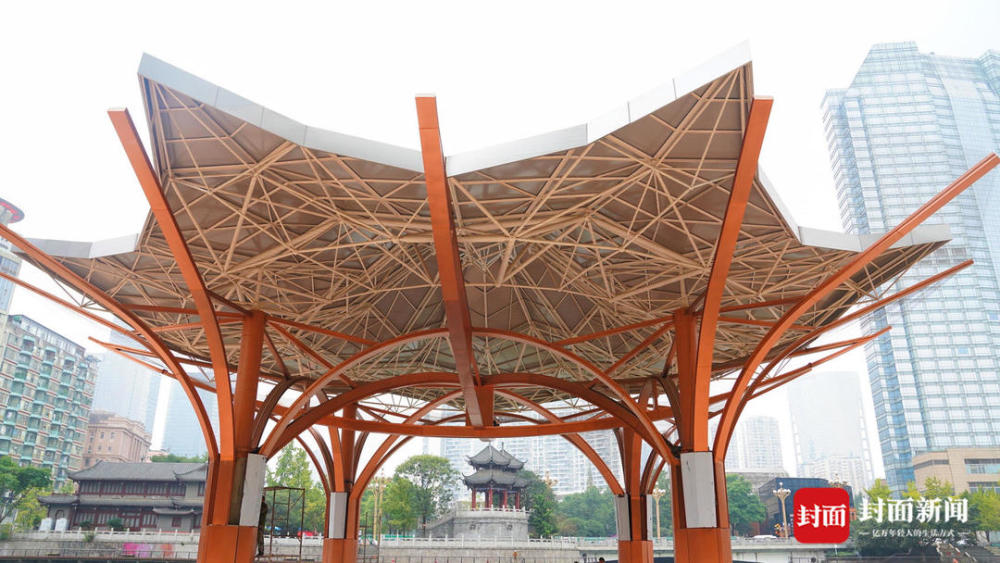 探访锦江绿道锦江公园音乐广场段:蜀都风韵音乐主题 浪漫滨水岸线初步