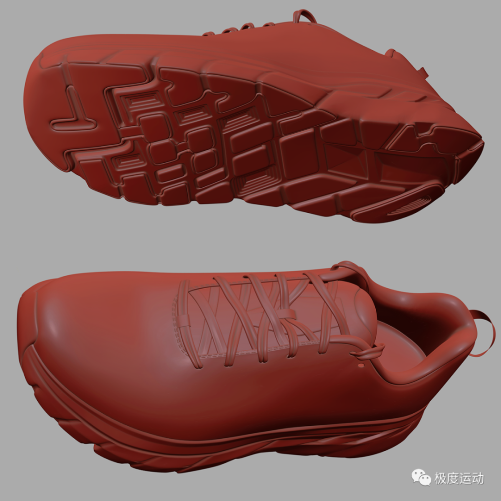 大神设计师ЮрийРыбак超真实3d鞋模型