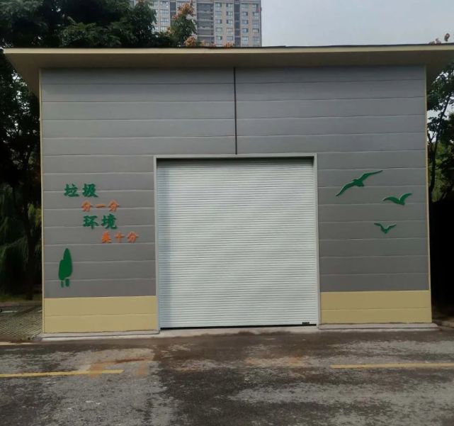 花桥建筑垃圾房提标改造,力促垃圾分类长效落地