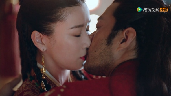 佘诗曼新剧《燕云台》人气比唐嫣高?难得再看到阿佘的吻戏!