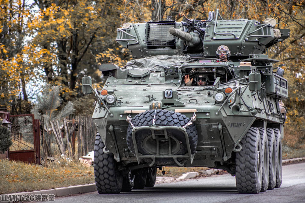 波兰奔跑公牛联合演习美军新型步兵战车亮相配备30mm链式炮