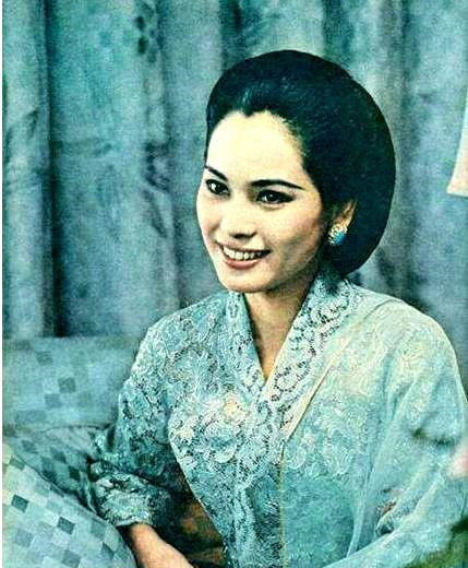 印尼总统苏加诺妻子惊艳旧照曝光,网友她真不像日本人|黛薇夫人|拉