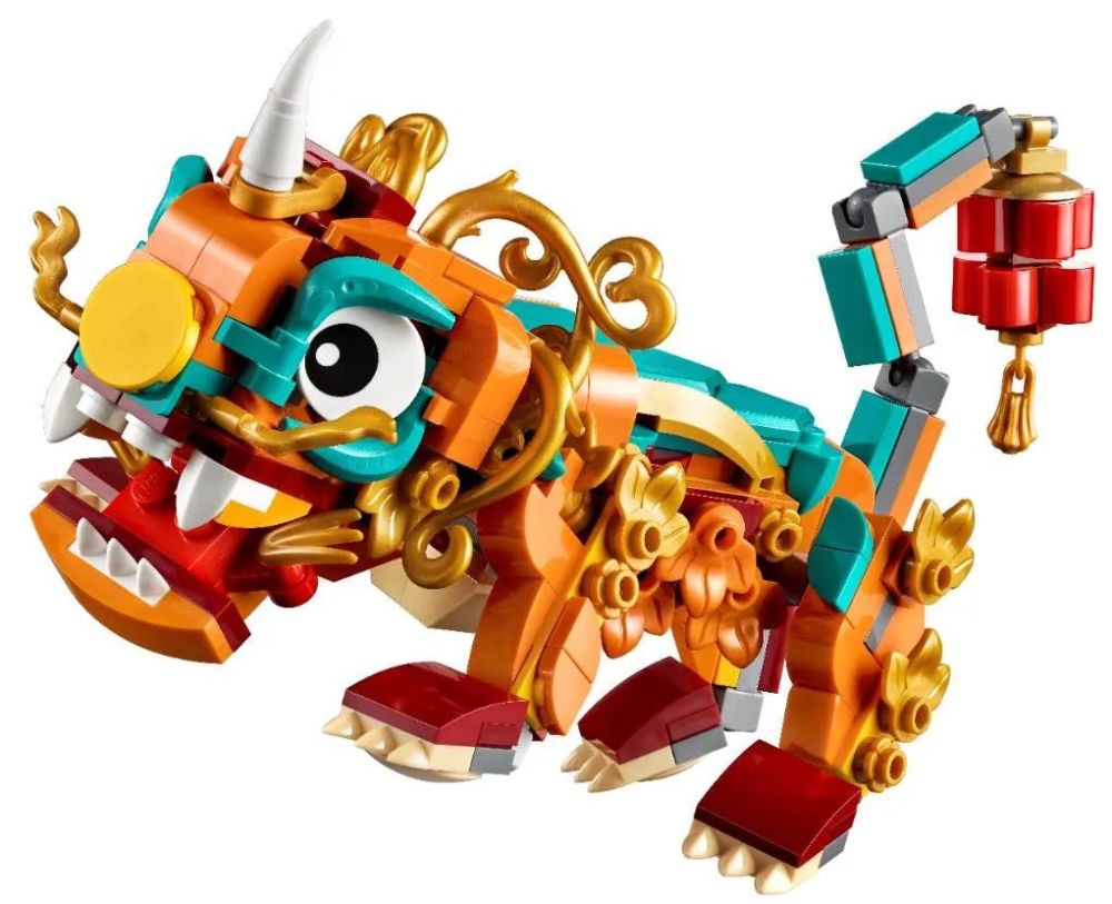 过年喽乐高中国元素牛年新套装正式公布