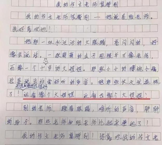 小學生作文髒話風波走紅老師讚歎妙語連珠網友有前途