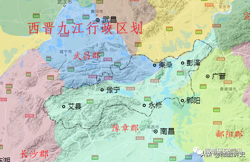 江西九江行政区划史,庐山九江曾并立,武宁修水属南昌