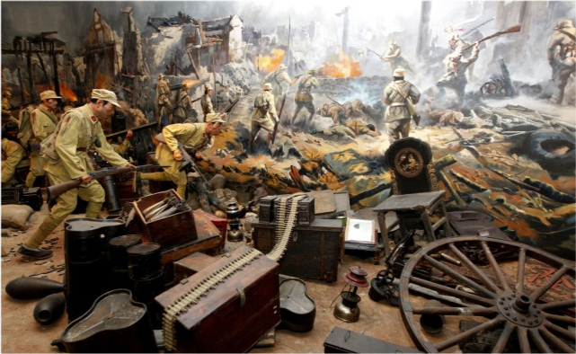 第43军26师老战士何聘儒回忆淞沪会战时说道:"一个连仅有士兵八九十人