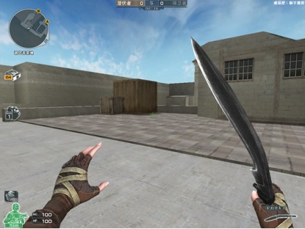 穿越火线近战武排名_CF:游戏中的奇葩近战武器,可以直接丢掷出去,玩起来