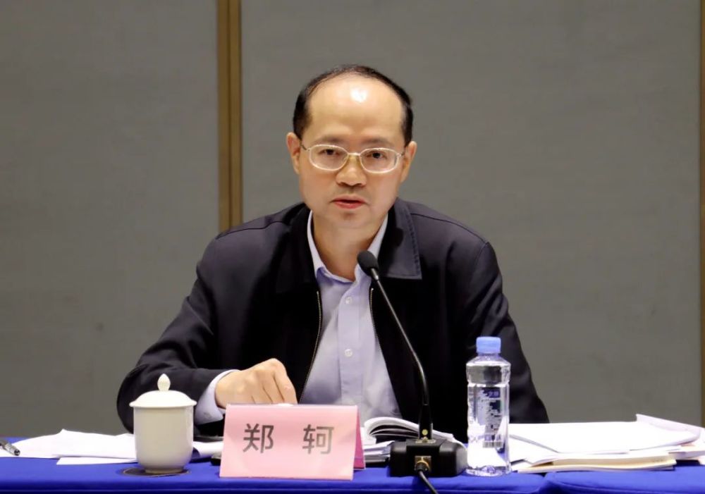 郑轲强调要认真学习领会梁健同志的讲话精神,认真抓好落实,以高质量