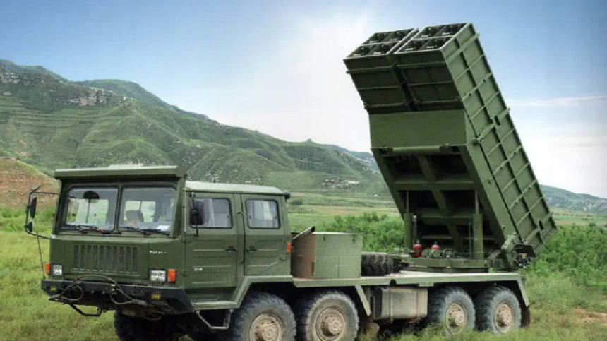 从中国采购了一批wm-80式273毫米火箭炮,由于国土面积等方面的原因