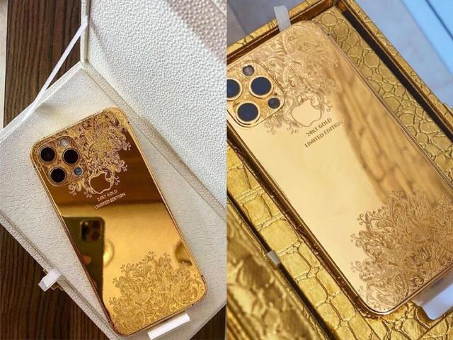 黄金版iphone12现身24k纯金打造价值16万