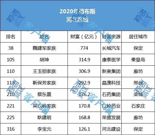 9亿!刚刚,邢台首富再次被刷新