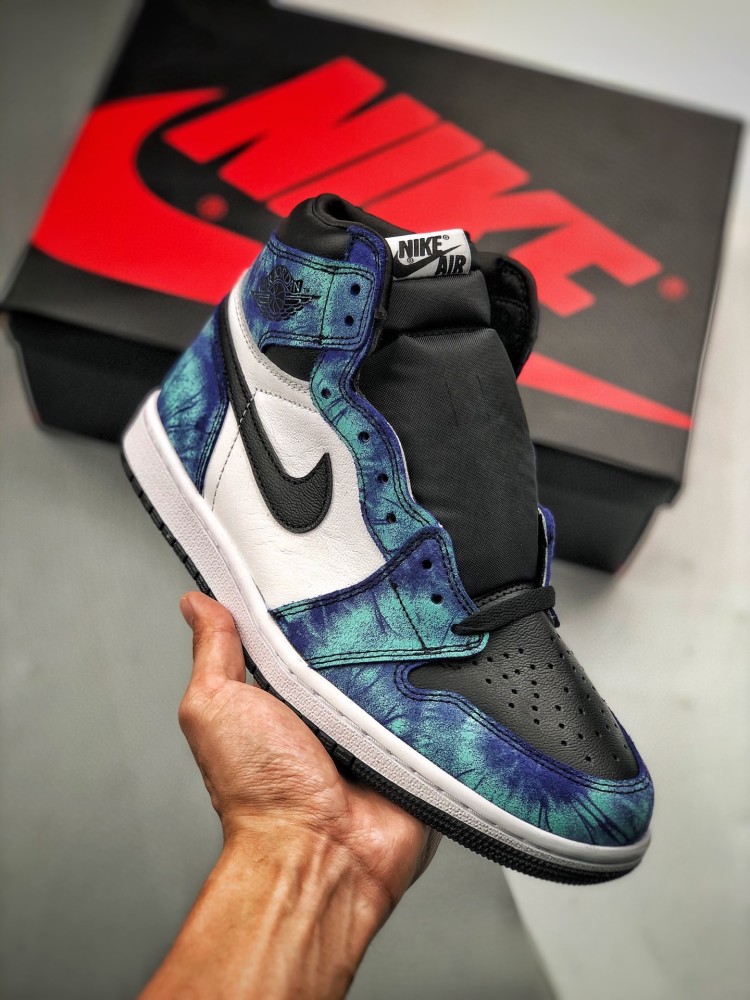 耐克airjordan1扎染配色开箱测评